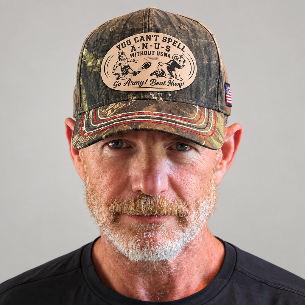 Corrected Spelling of US Naval Academy – Beat Navy Hat